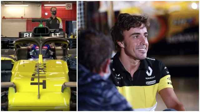 Fernando Alonso se vuelve a subir a un Fórmula 1