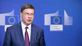 El vicepresidente de la Comisión y responsable de Comercio, Valdis Dombrovskis