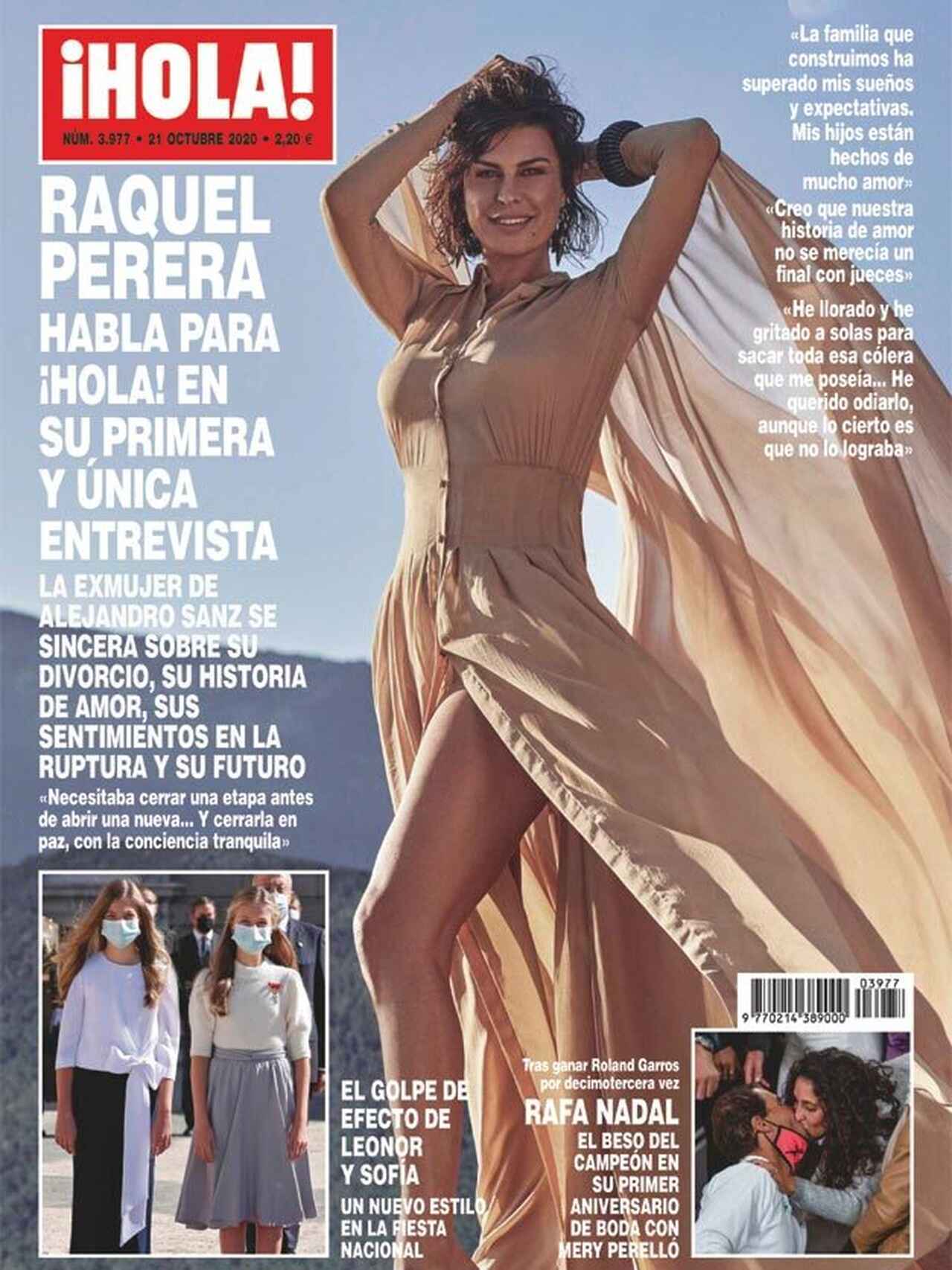 Raquel Perera, portada de '¡HOLA!'