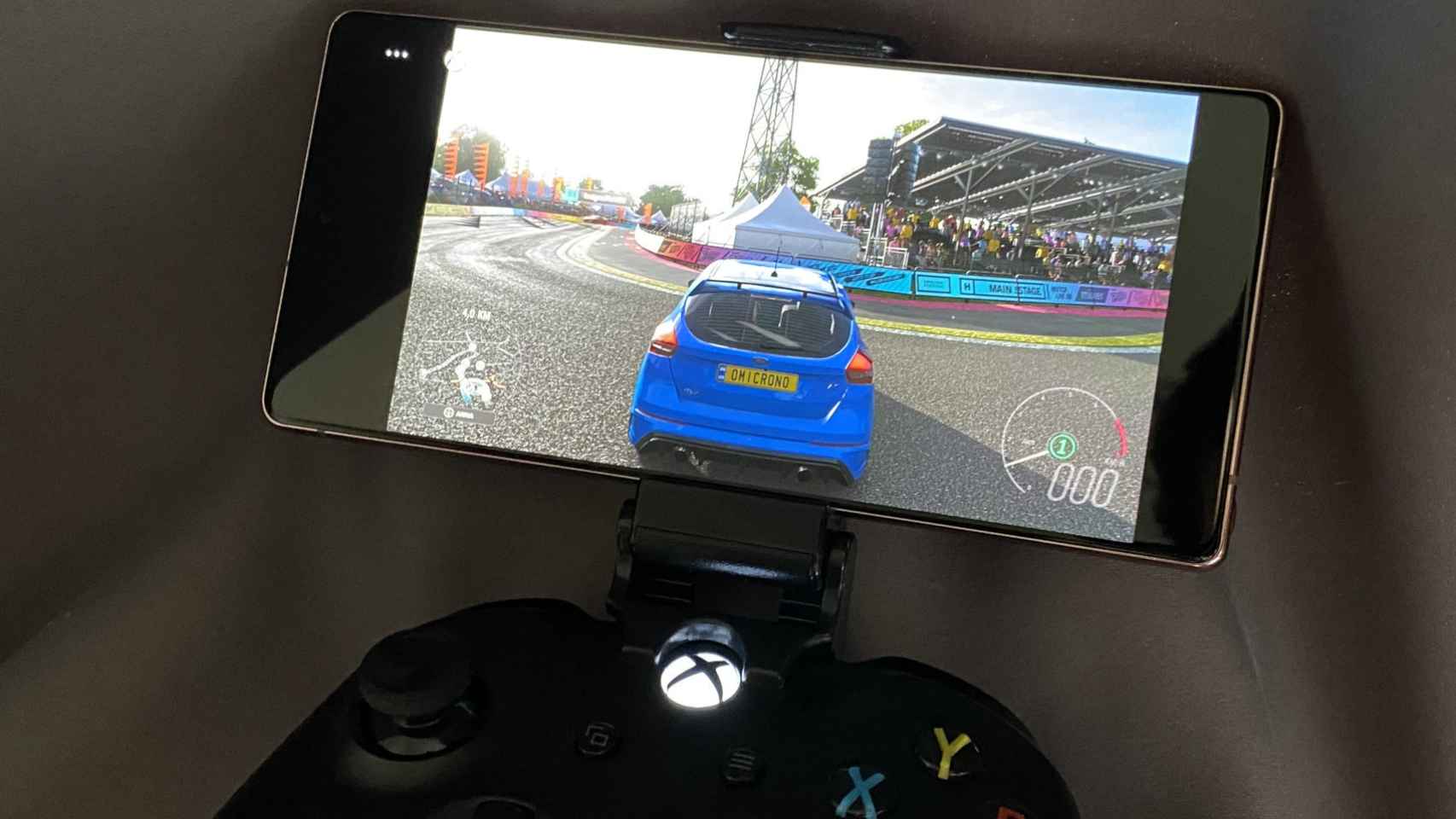 Forza Horizon 4 en un móvil Samsung gracias a Xbox Game Pass