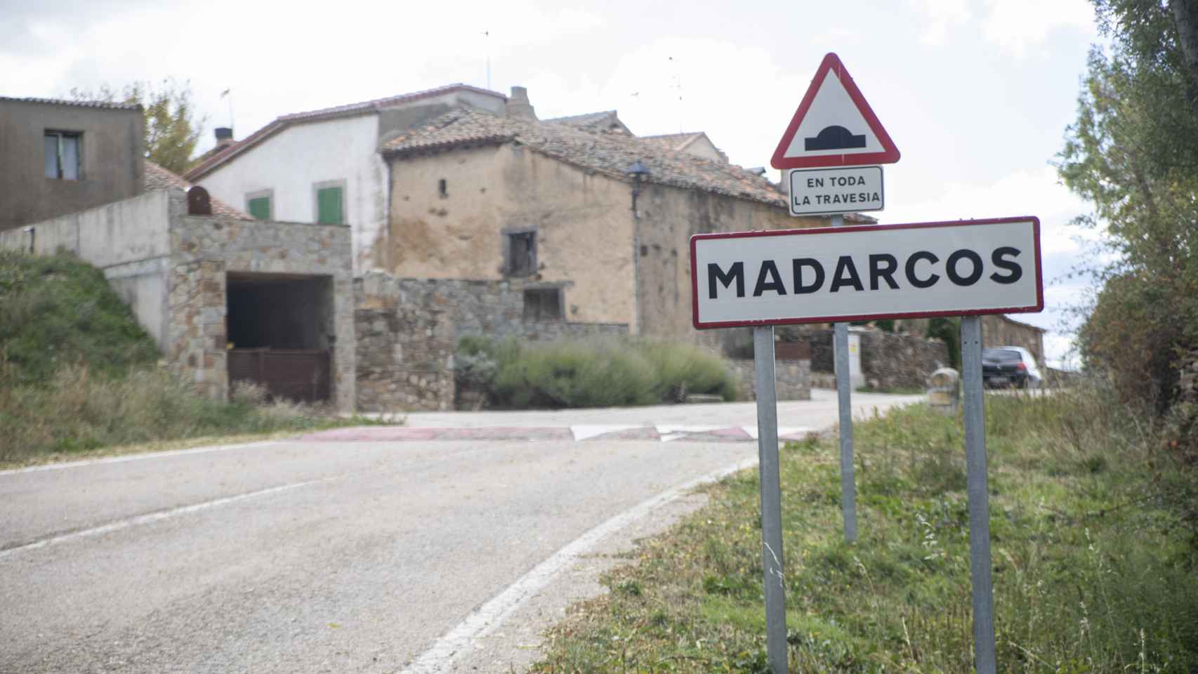 Madarcos es el pueblo con menos habitantes de la comunidad. Ahora mismo, el 10% de su población es positivo.