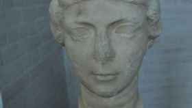 El busto de mármol de Antonia la Menor.