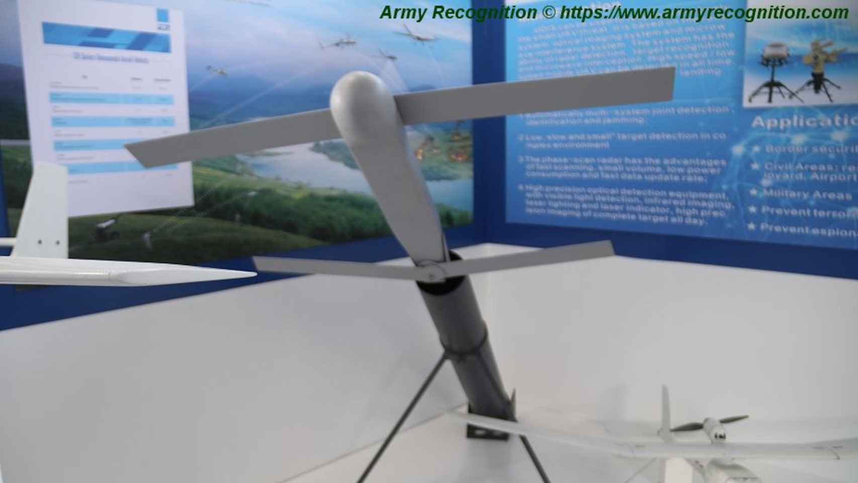 Modelo del dron suicida usado por China