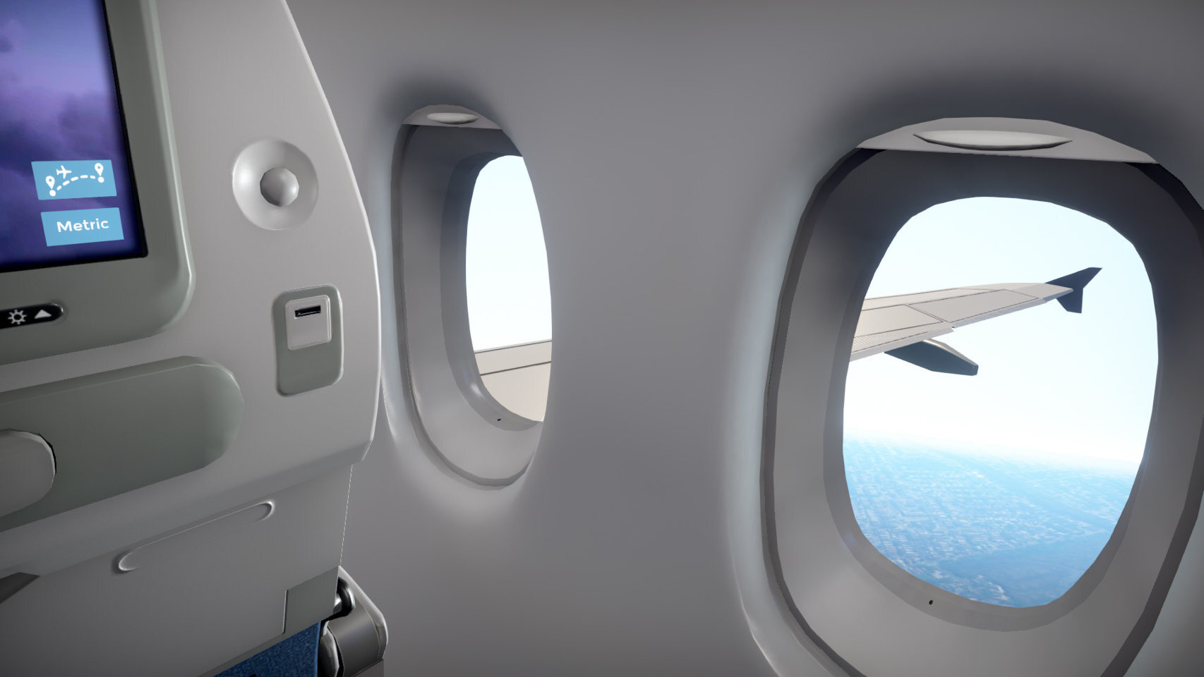 Airplane Mode es un simulador de pasajero de avión