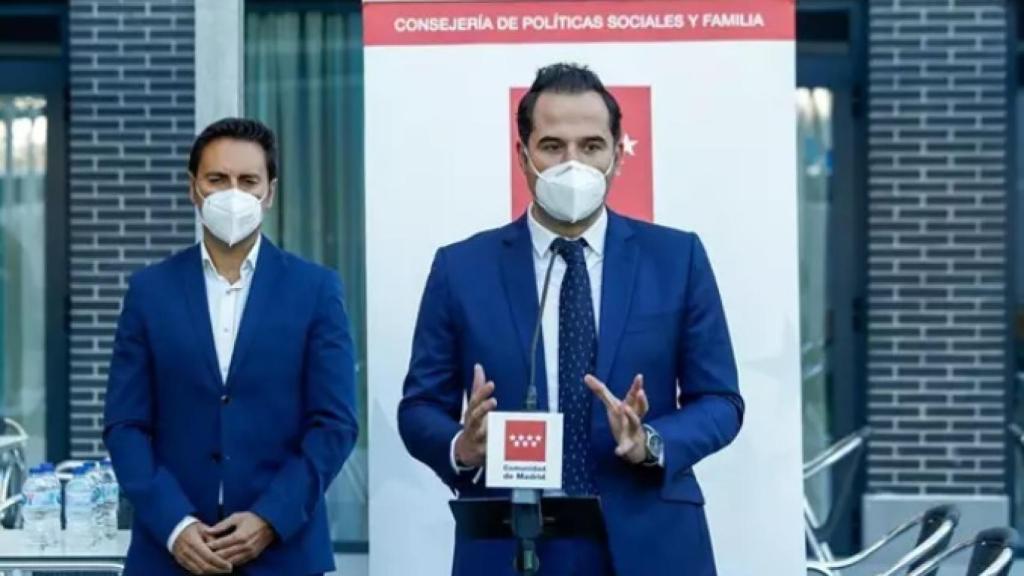 El vicepresidente de la Comunidad de Madrid, Ignacio Aguado. EP