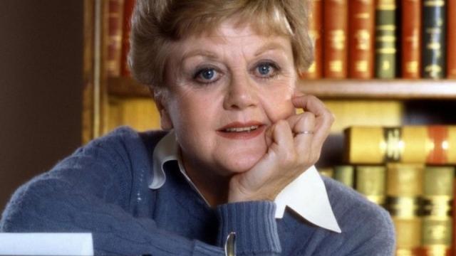 Angela Lansbury en su papel de Jessica Fletcher.