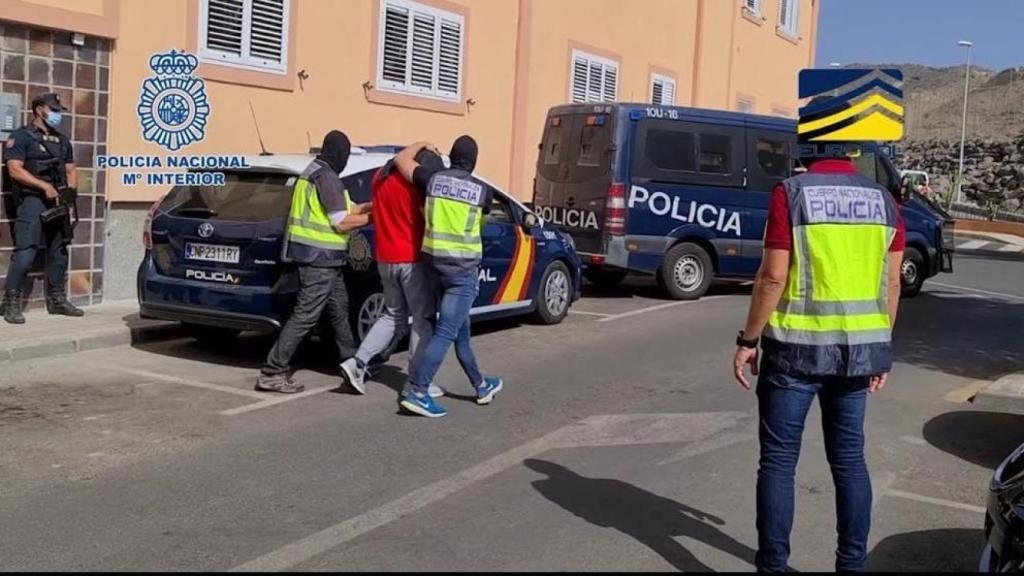 El segundo de los detenidos por los agentes de la Policía Nacional.