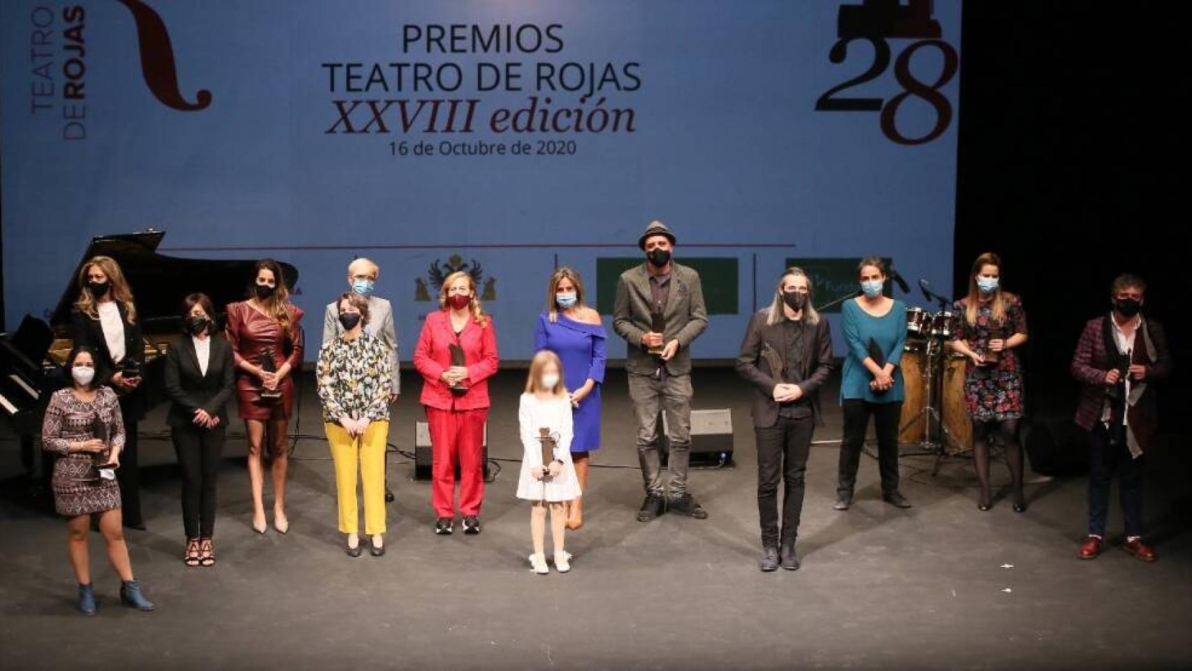 Emotivas palabras de la alcaldesa de Toledo al recuerdo imperecedero de los Premios Especiales del Rojas 1