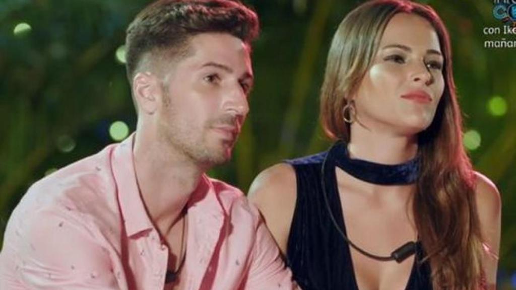 Marta y Lester al inicio de 'La isla de las tentaciones'.