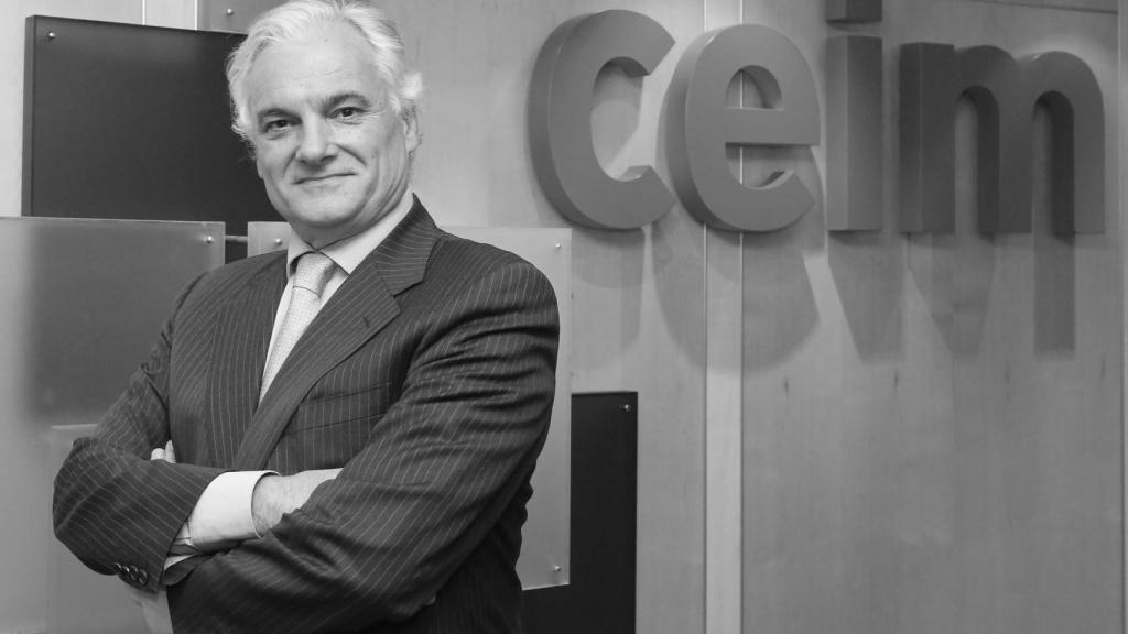 El presidente de CEIM, Miguel Garrido.
