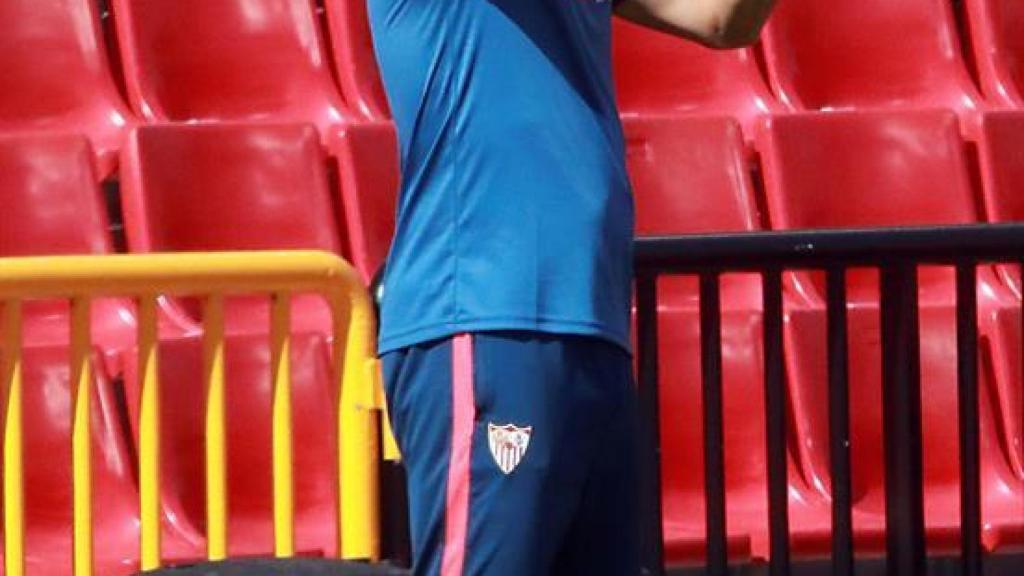 Julen Lopetegui, en un partido del Sevilla