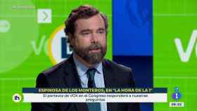 Iván Espinosa de los Monteros, portavoz de Vox en el Congreso de los Diputados, en TVE.
