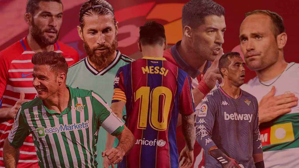 El retroceso del fútbol español: La Liga, la de las estrellas más 'viejas' de las cinco grandes