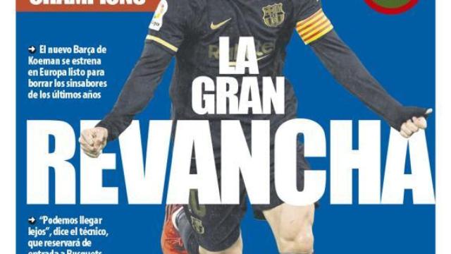 Portada Mundo Deportivo (20/10/20)