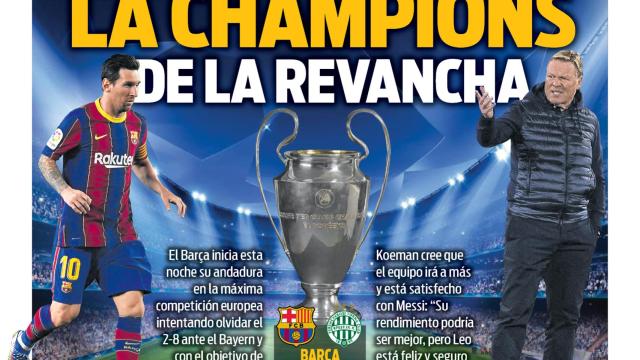 Portada Sport (20/10/20)