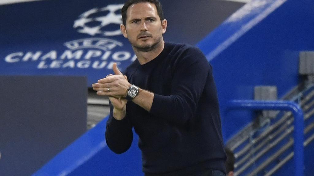Frank Lampard, con el Chelsea