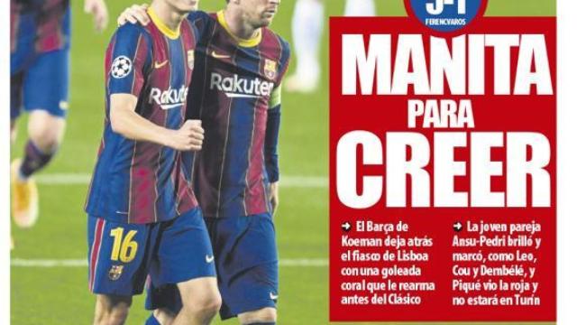 Portada Mundo Deportivo (21/10/20)