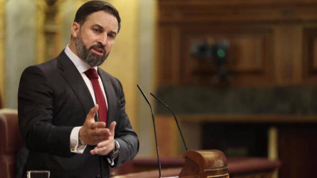 Abascal este miércoles en el Congreso