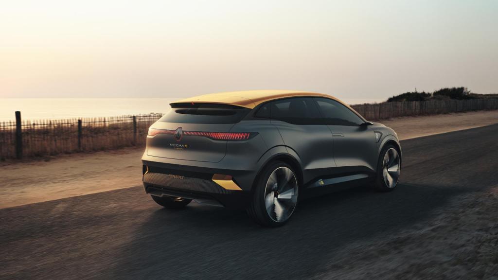 Prototipo que anticipa el futuro Renault Mégane eléctrico.