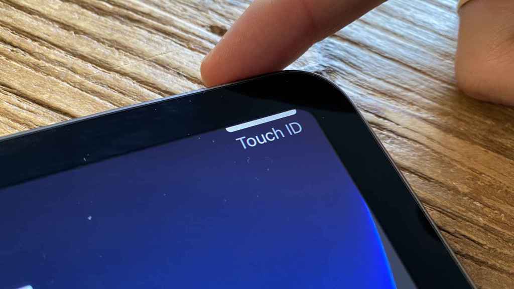 Touch ID en el iPad Air