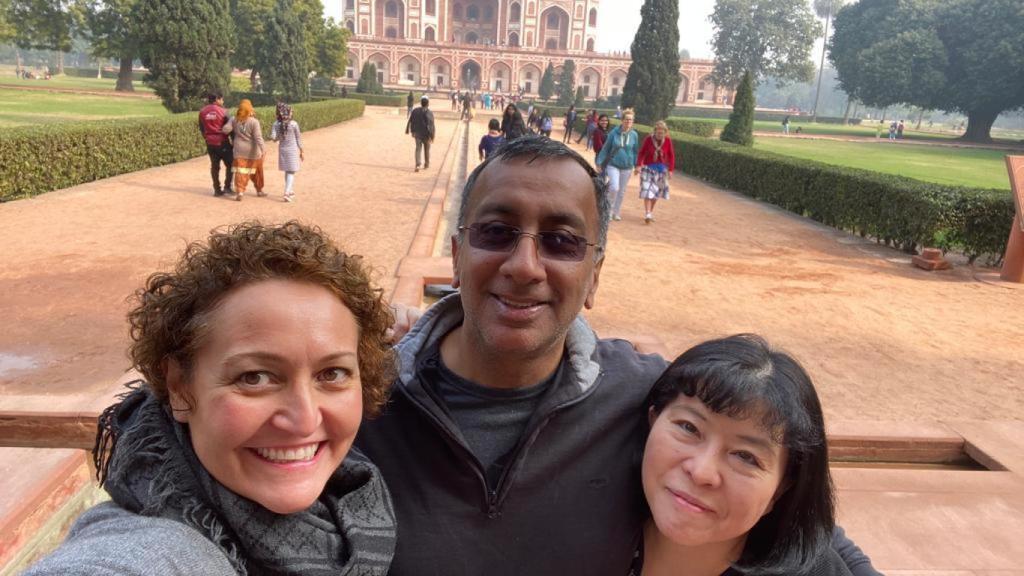 La directiva Ana Céspedes en la India.