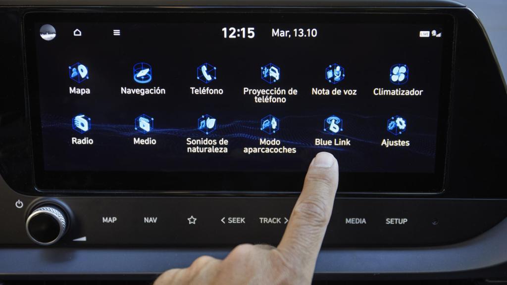 La pantalla central también puede ser de hasta 10,2 pulgadas.