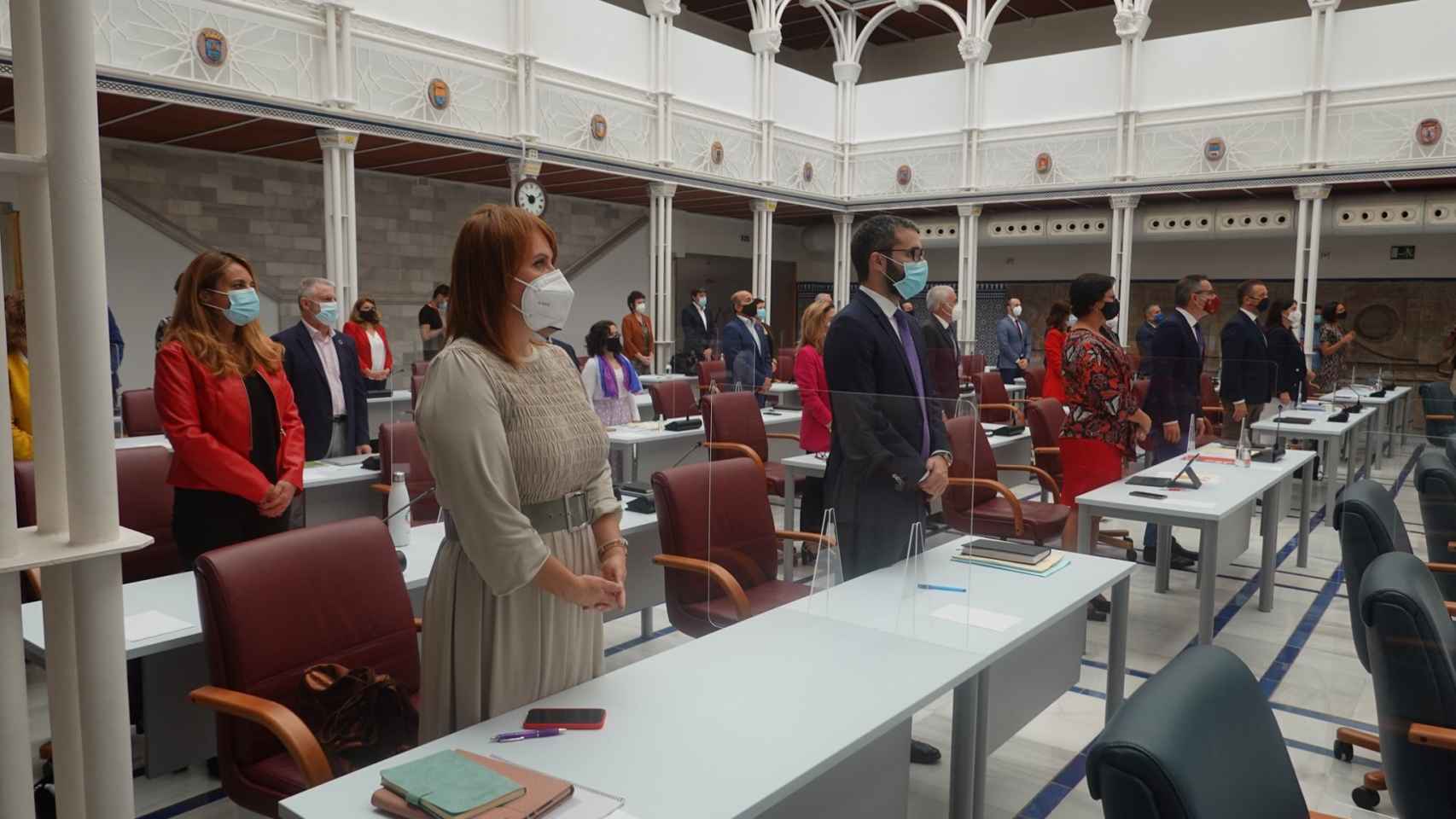 Diputados murcianos en una de las sesiones celebradas recientemente en la Asamblea Regional.