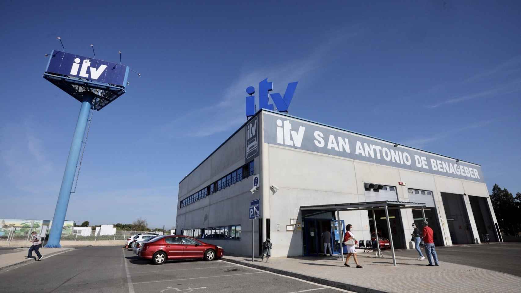 Una estación de la ITV en Valencia.