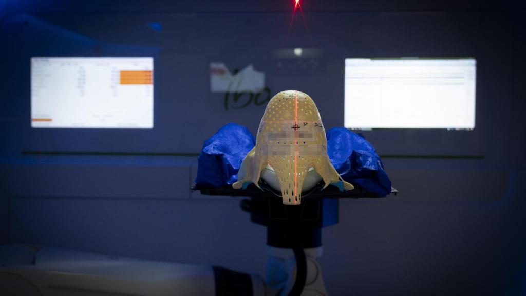 Lugar donde se produce la irradiación del centro de Prontonterapia de QuirónSalud.