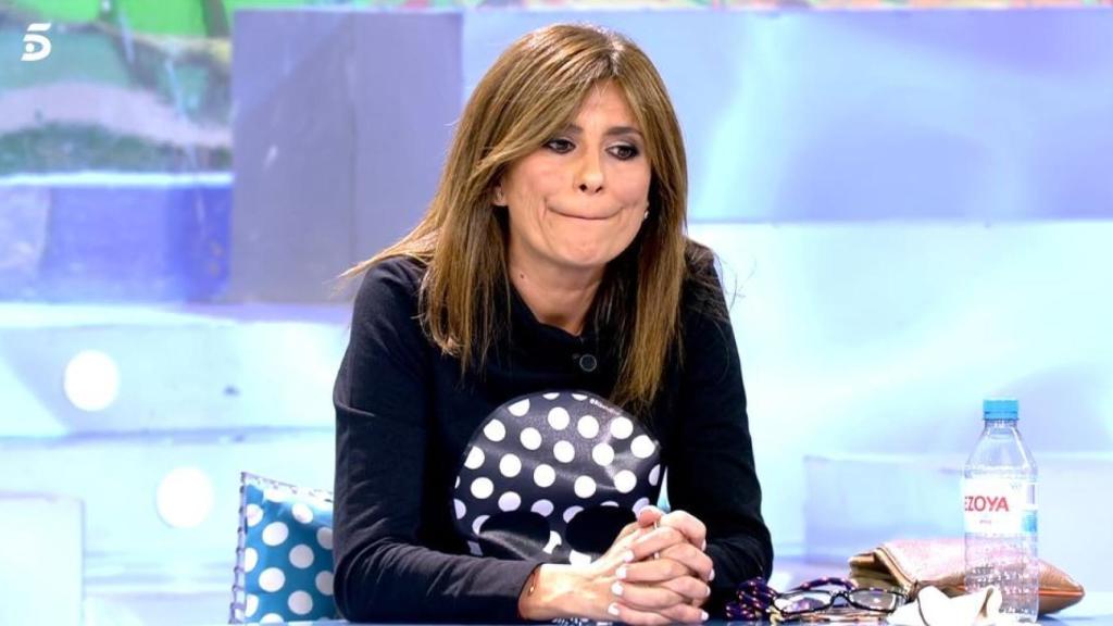 Gema López en 'Sálvame'.