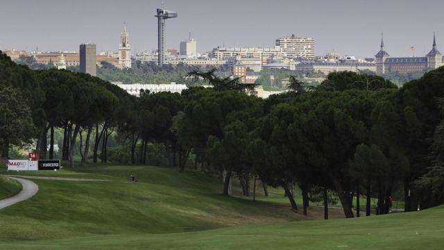 Madrid visto desde el Club de Campo Villa de Madrid.