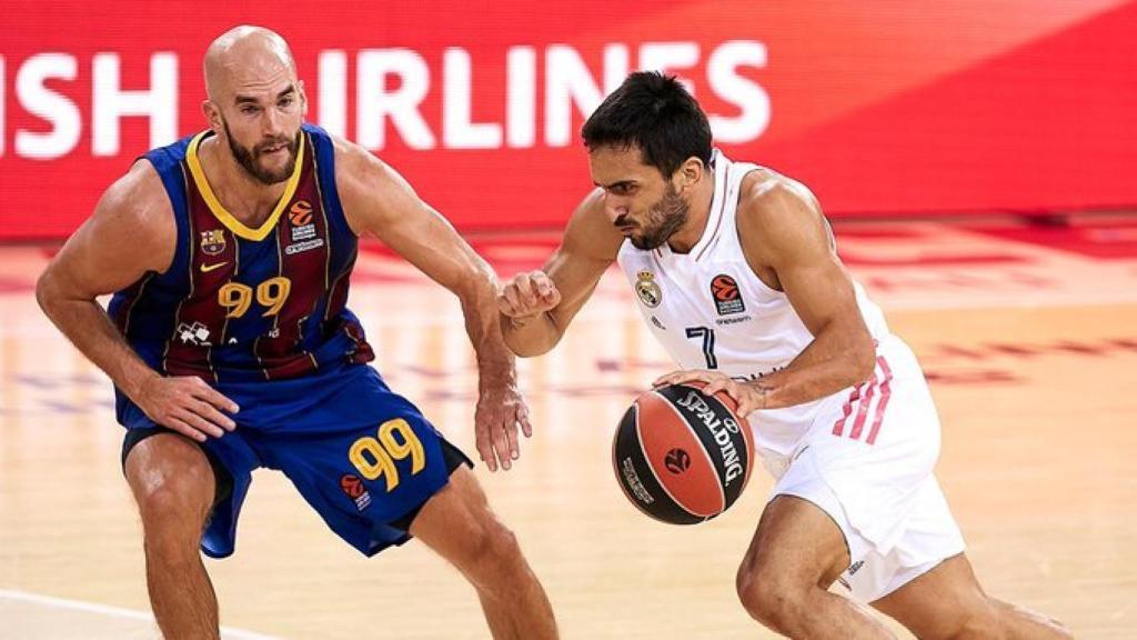 Campazzo contra Calathes