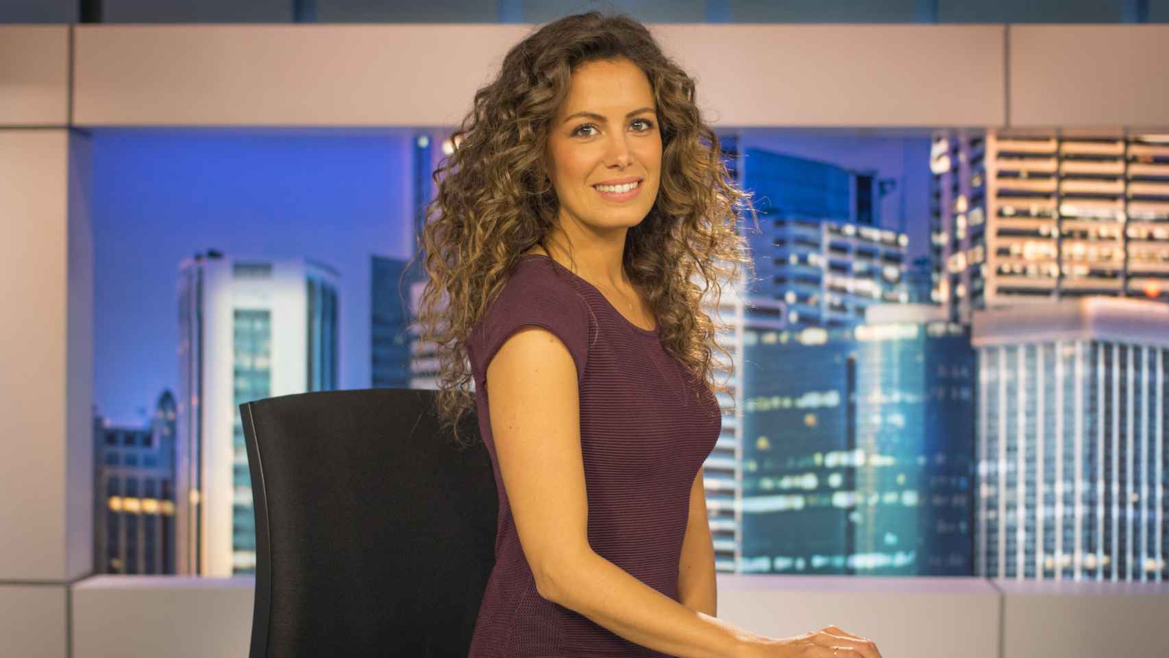Laura Madrueño es la presentadora del tiempo en Telecinco.