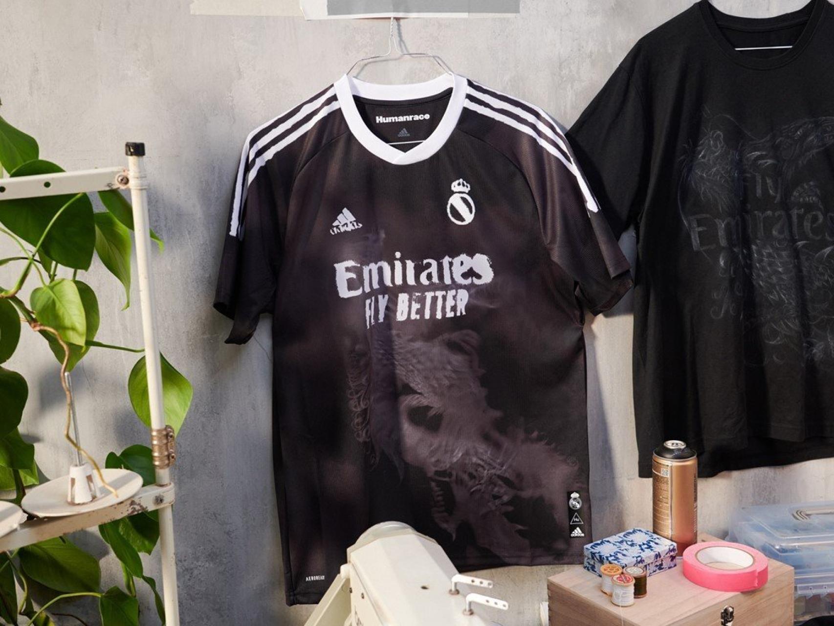 Cabeza dosis cirujano Real Madrid X Pharrell Williams: la nueva camiseta que vestirán los  jugadores blancos en El Clásico