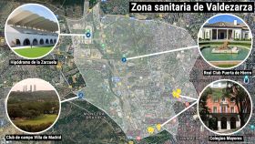 El misterio de Valdezarza, el barrio de Madrid sin confinar pese a su alta tasa de contagios: sus zonas VIP