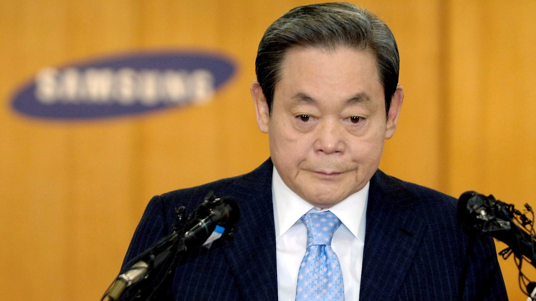 Muere el presidente de Samsung, Lee Kun-hee.