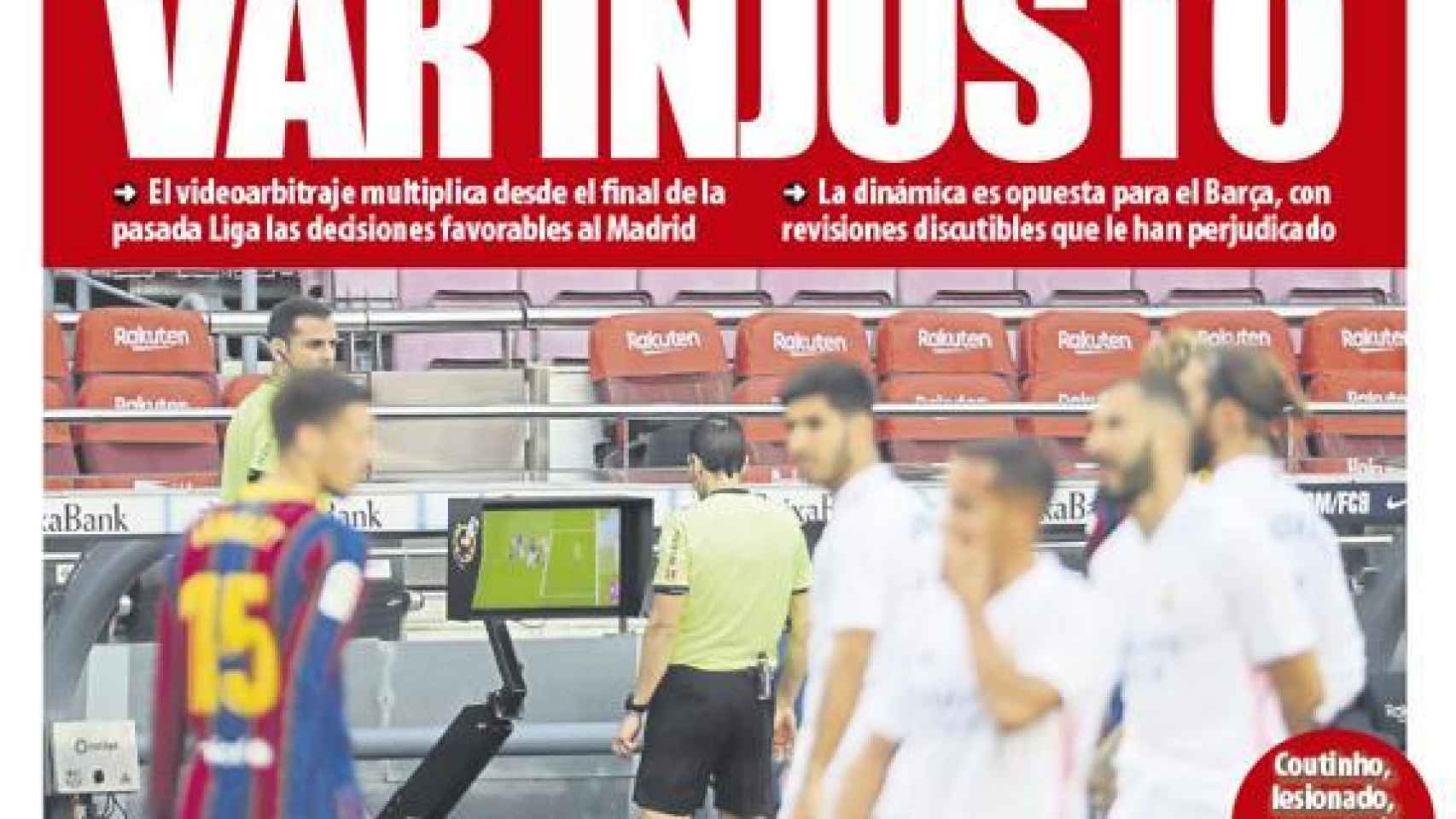 La portada del diario Mundo Deportivo (26/10/2020)