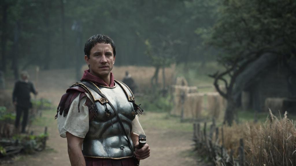 El actor Laurence Rupp como Arminio.