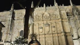 Procesion del Cristo de la Luz y Virgen de la Sabiduria Semana Santa Salamanca 2016 (3)
