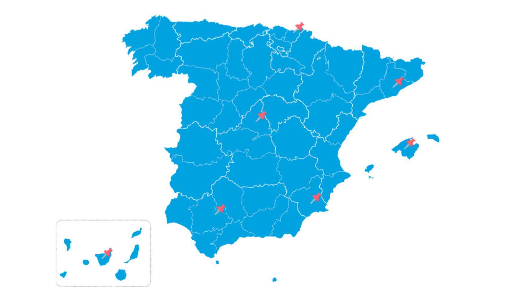 El mapa del cambio climático en España de eltiempo.es