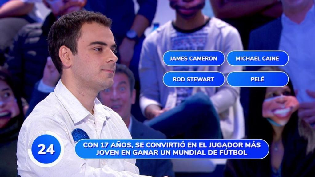 Pablo Díaz es el concursante más longevo del nuevo 'Pasapalabra'.