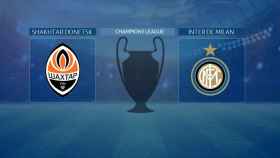 Shakhtar Donetsk - Inter de Milan, partido de la Champions League