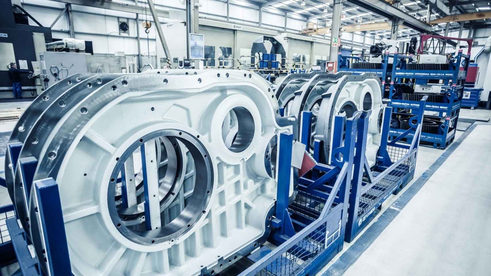 Imagen de la fábrica de Siemens.
