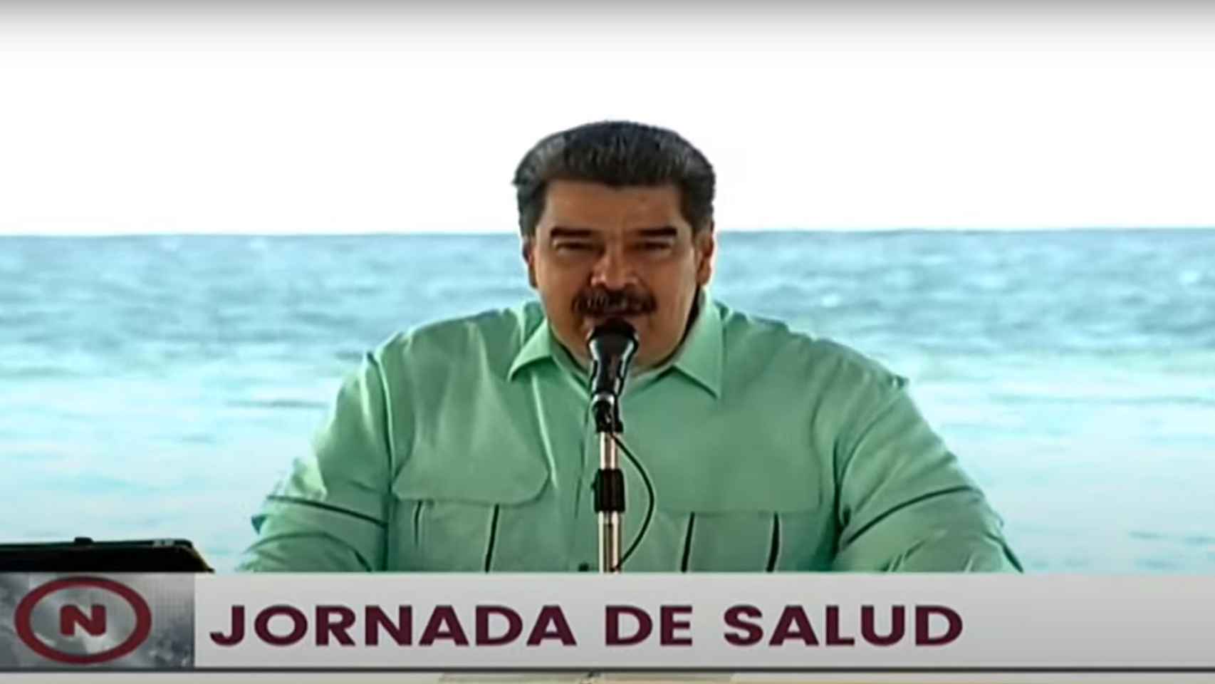 Nicolás Maduro se dirige a los venezolanos para hacer balance de la gestión de la pandemia.