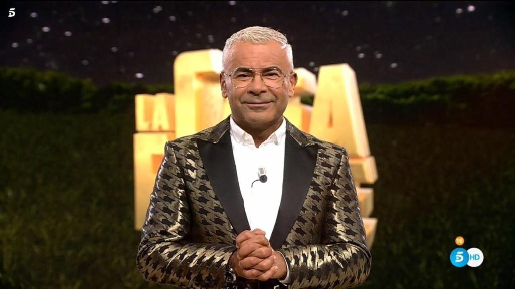 Jorge Javier Vázquez en el plató de 'La casa fuerte 1'.