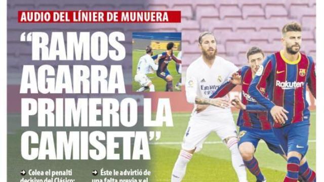 Portada Mundo Deportivo (27/10/20)