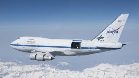 Boeing 747 de la NASA empleado en el programa SOFIA