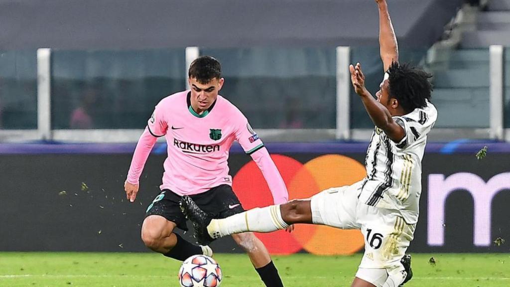 Pedri, contra la Juventus