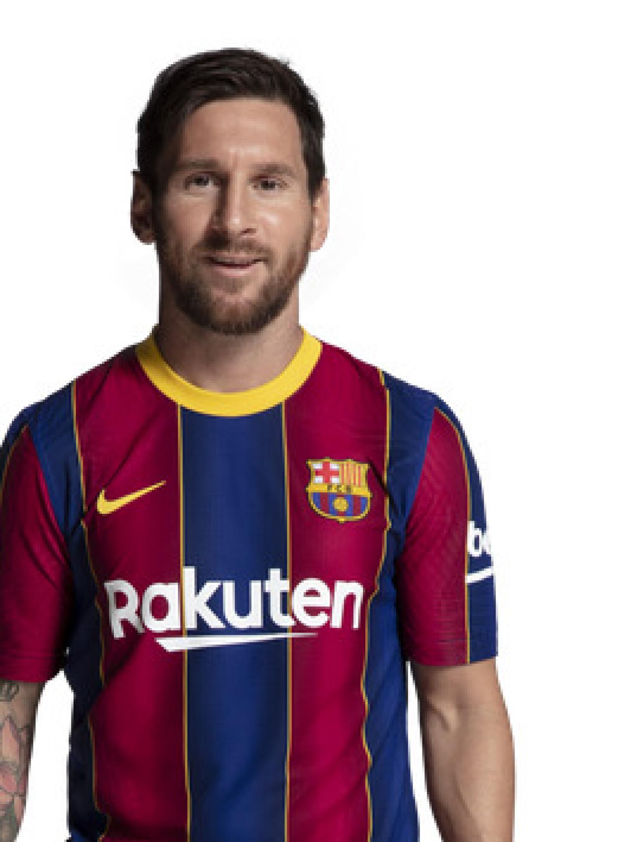 Lionel Messi 2021 PNG