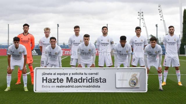 Once del Real Madrid Castilla